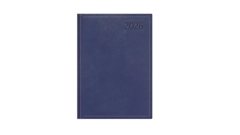 TopTimer Határidőnapló 2026, T021 A5 (Napi beoszt.) KÉK