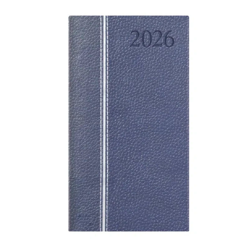 TopTimer Zsebnaptár 2026, G035 (Heti beoszt.) KÉK-EZÜST-KÉK