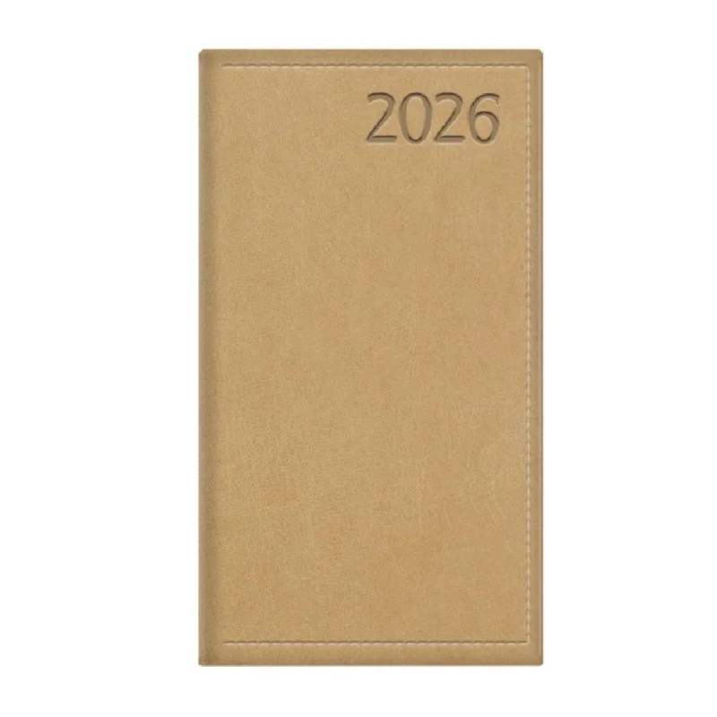TopTimer Zsebnaptár 2026, T035 (Heti beoszt.) BÉZS