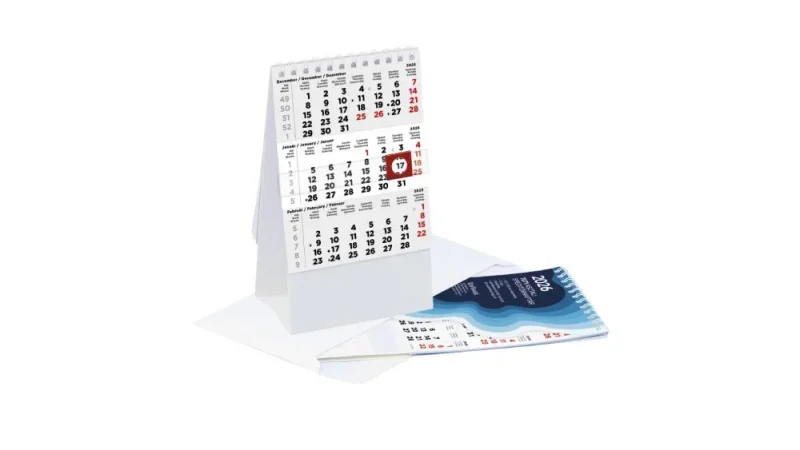 TopTimer T071 Speditőrnaptár 2026, ÁLLÓ ASZTALI