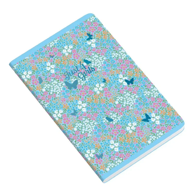 AMBAR Füzet A4, 48 lapos vonalas, PP Just for Girls