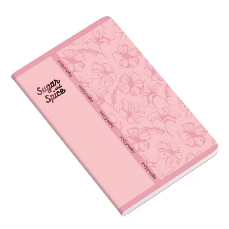 AMBAR Füzet A5, 48 lapos vonalas Sugar & Spice