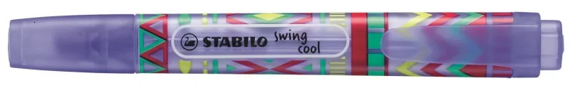 Stabilo swing cool szövegkiemelő lila