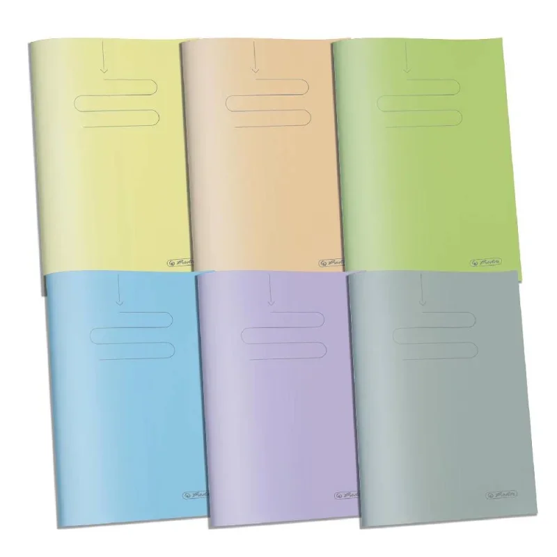 Herlitz füzet A5/21-60 PP vonalas többszínű (09091752)
