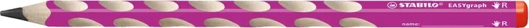 Stabilo EASYgraph (R) jobbkezes grafitceruza HB pink