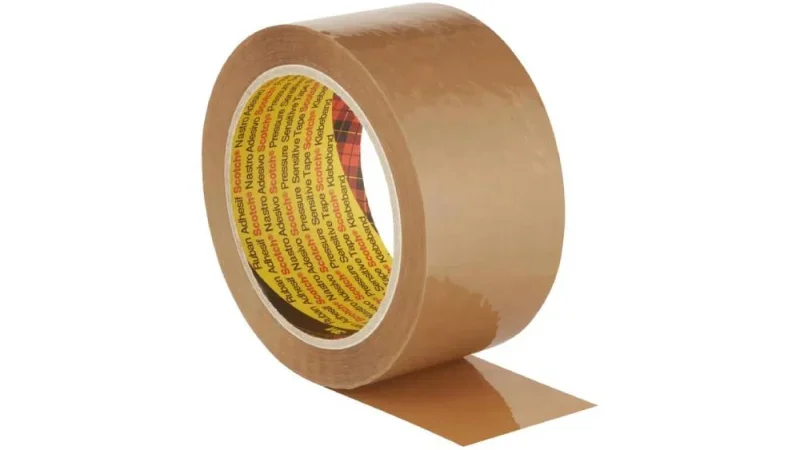 3M Scotch csomagoló ragasztószalag 66m x 5cm, barna