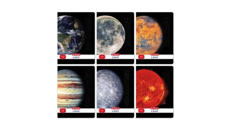 Herlitz füzet A4/81-32 vonalas Galactic
