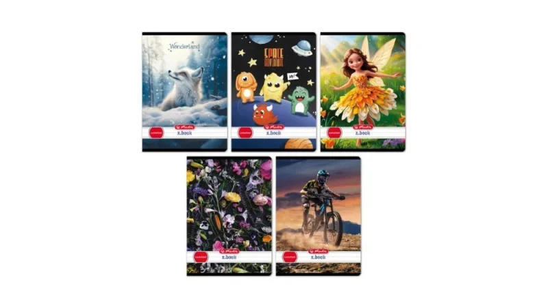 Herlitz leckefüzet A5 32 lapos Mix