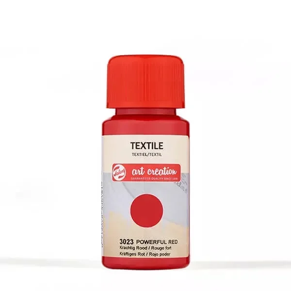 Textilfesték, TAC, 50ml, 3023 Powerful red