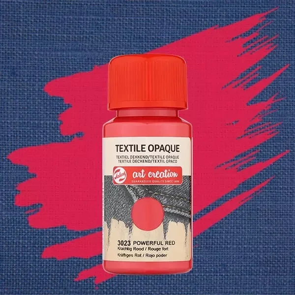 Talens Art Creation Textilfesték, Opaque (50ml) 3023 Powerful red