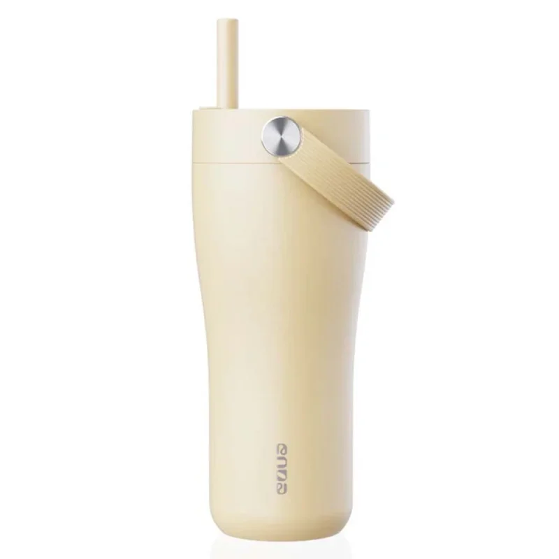 EQUA Carry Cup duplafalú termoszkulacs (600ml) Vaj