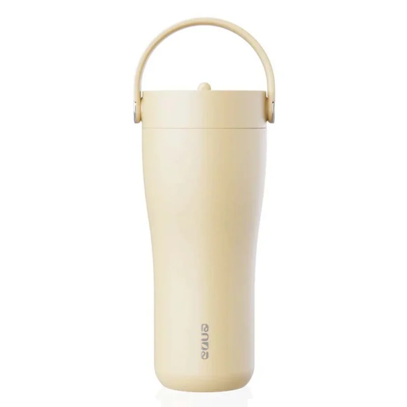 EQUA Carry Cup duplafalú termoszkulacs (600ml) Vaj
