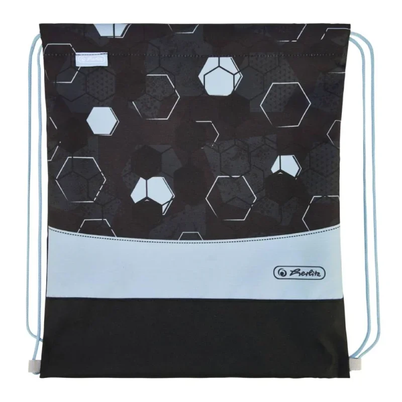 Herlitz iskolatáska UltraLight XL Plus Cyber Soccer, Felszereltsége: 2-klapnis, üres tolltartó, ovál tolltartó, sportzsák