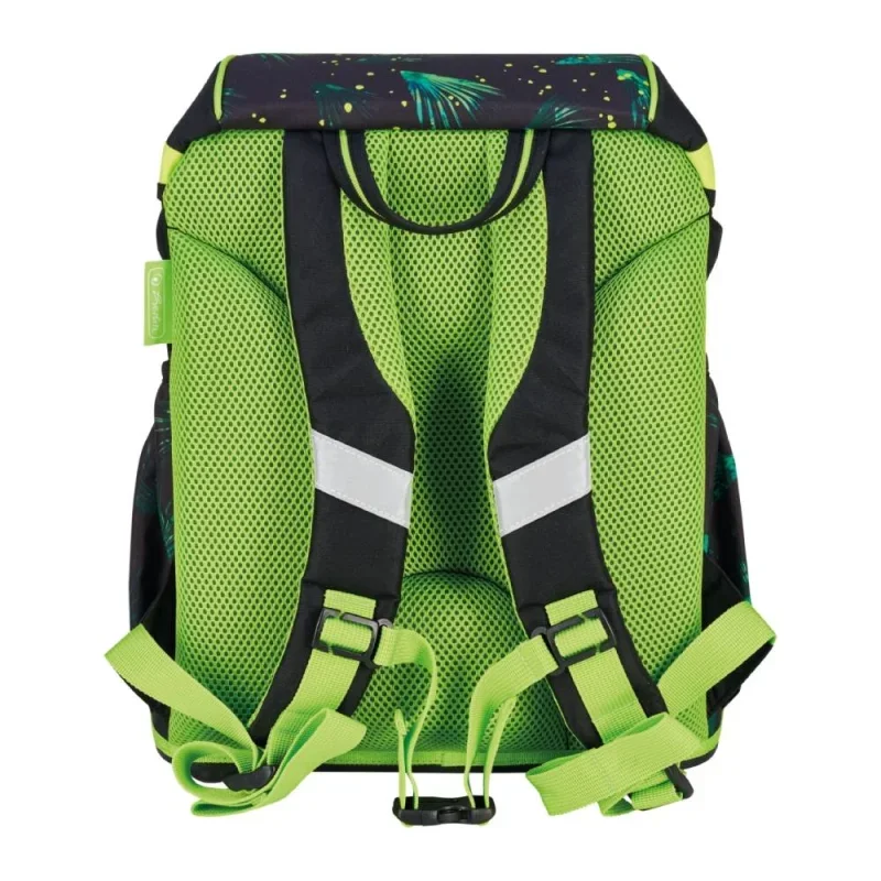 Herlitz iskolatáska UltraLight XL Plus Explorer, Felszereltsége: 2-klapnis, üres tolltartó, ovál tolltartó, sportzsák