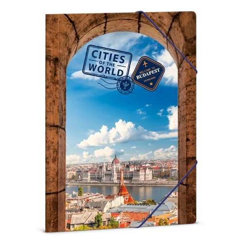 Ars Una A4 Gumis mappa Cities-Budapest (5311) 23