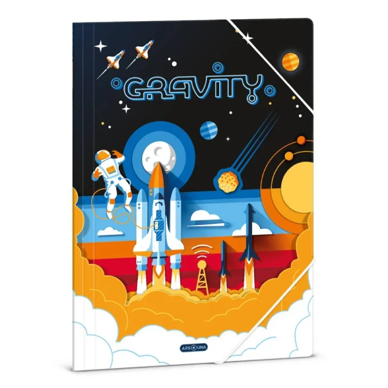 Ars Una A4 Gumis mappa Gravity (5367) 24