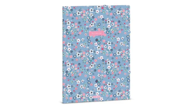 Ars Una A4 Gumis mappa Pearl Blossom blue (5376) 24