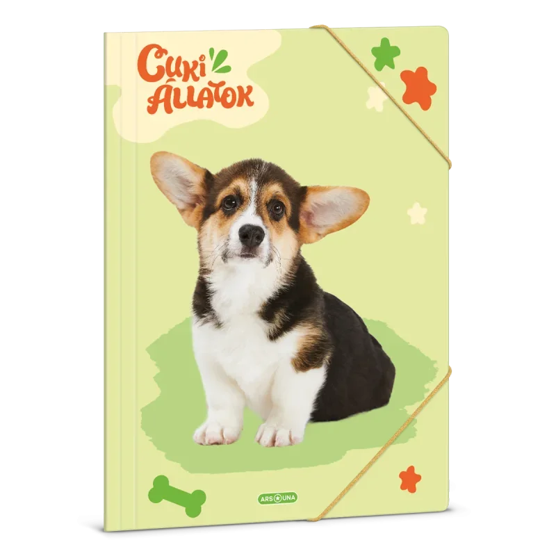 Ars Una A4 Gumis mappa Cuki-Welsh Corgi (5432) 24