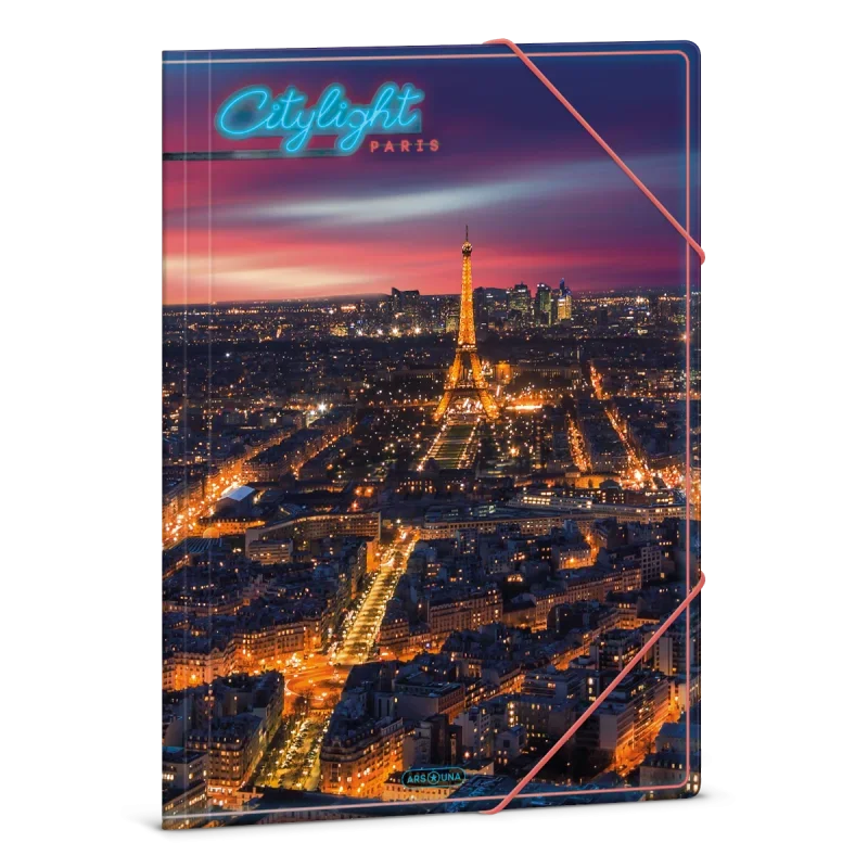 Ars Una A4 Gumis mappa City light-Paris (5439) 24