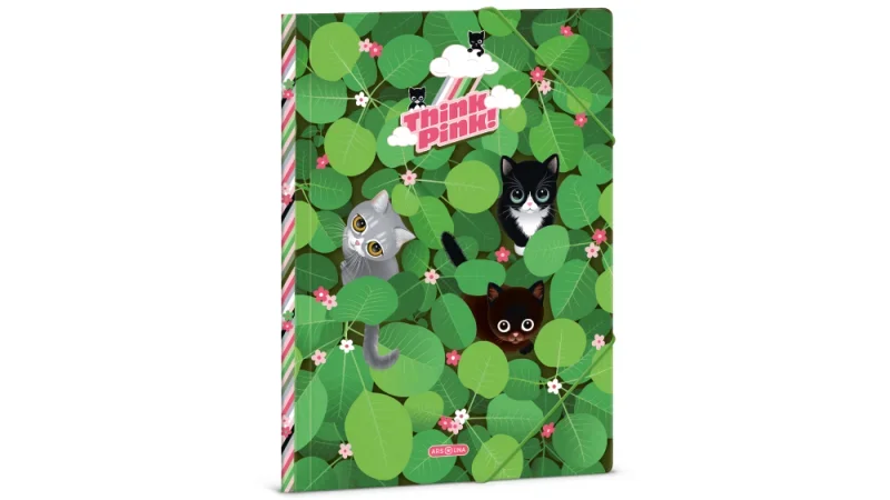 Ars Una A4 Gumis mappa Think-Pink (5462) 25