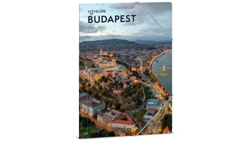 Ars Una A4 Gumis mappa Cityscape-Budapest