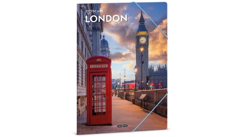 Ars Una A4 Gumis mappa Cityscape-London