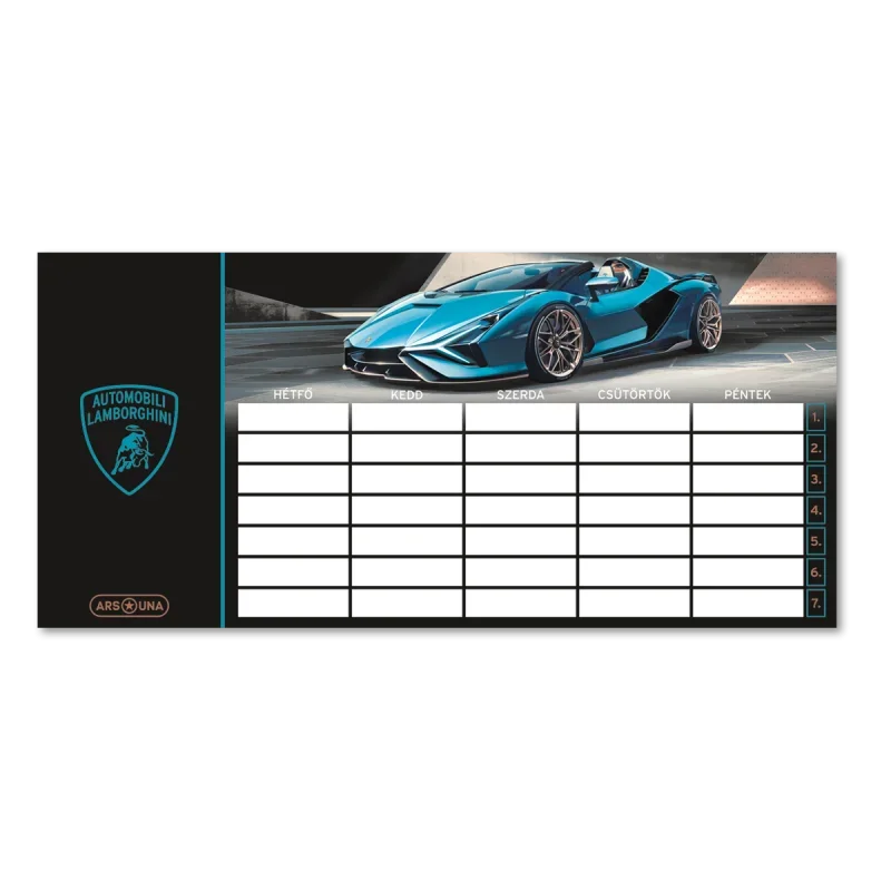 50493364 Ars Una egylapos órarend Lamborghini (5336) 24