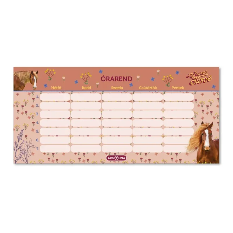 50493586 Ars Una egylapos órarend My Sweet Horse (5358) 24