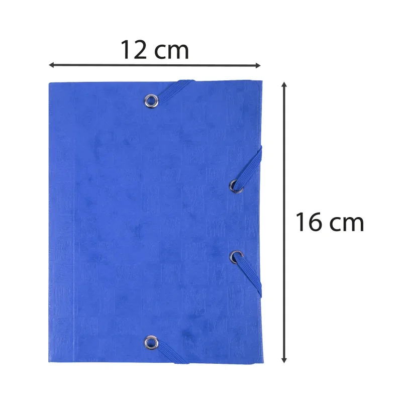 Exacompta gumis mappa (mini, 12x16 cm), 5-színben