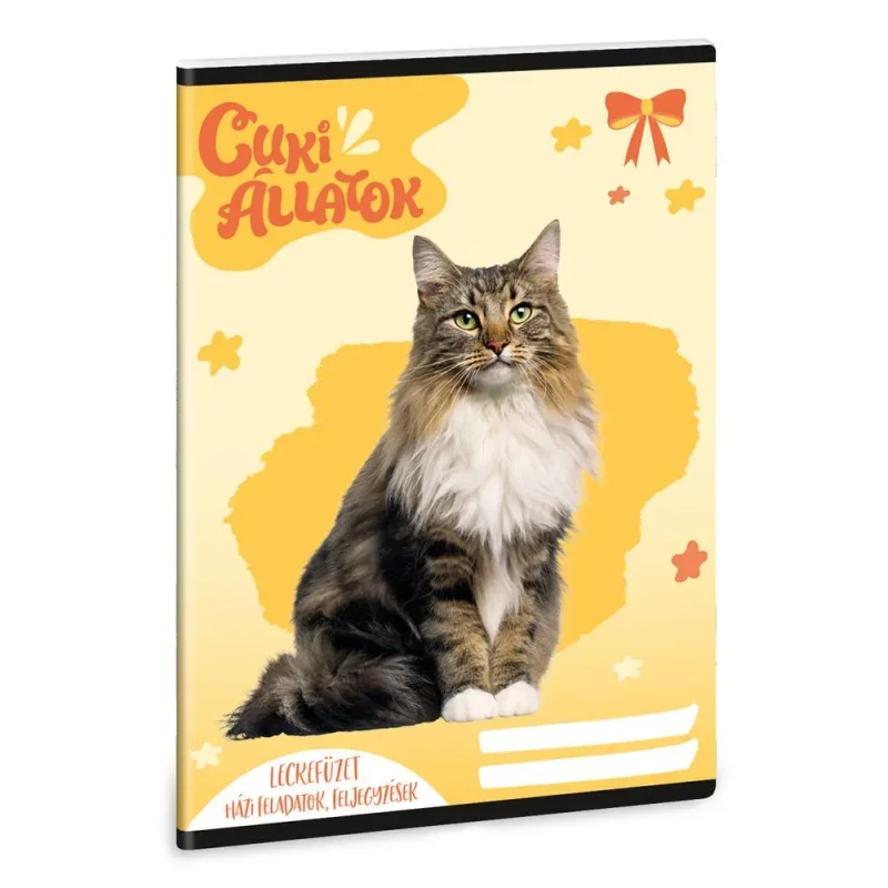 Ars Una A5 leckefüzet Cuki-Norvég erdei macska (5429) 24