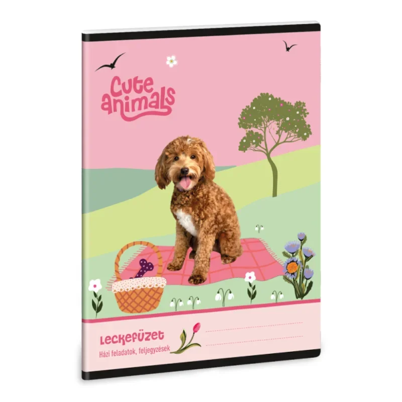 Ars Una A5 leckefüzet Cute Animals Doggie