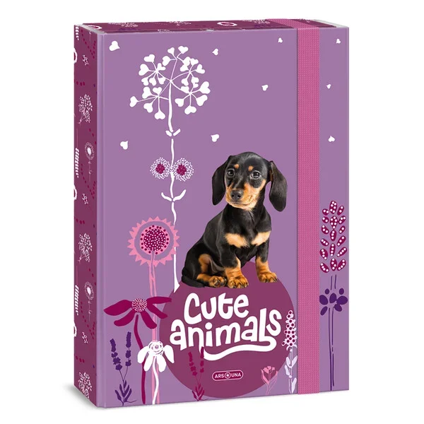 Ars Una A4 füzetbox Cute Animals-puppy (5369) 24