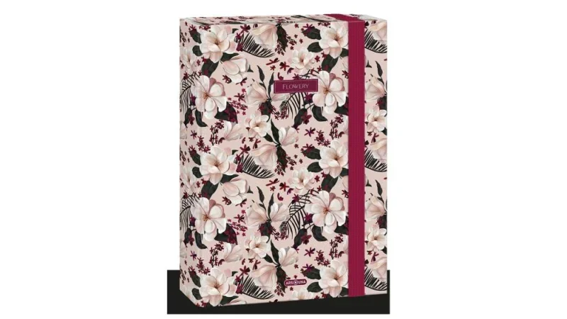 Ars Una A4 füzetbox Flowery pink (5375) 24