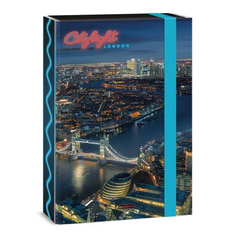 Ars Una A4 füzetbox City light-London (5438) 24