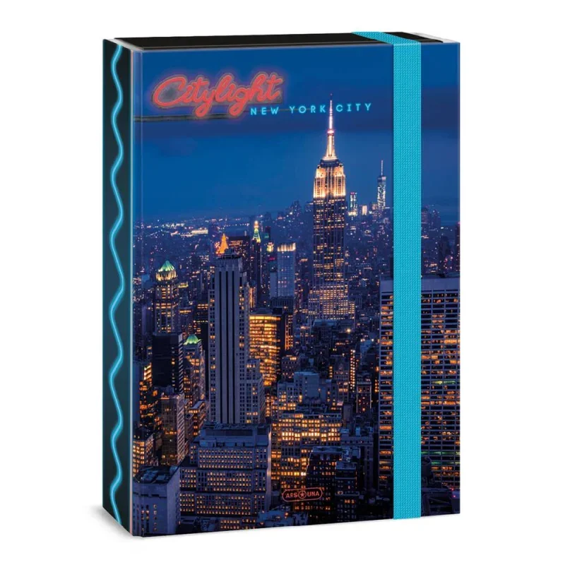 Ars Una A4 füzetbox City light-New York (5440) 24