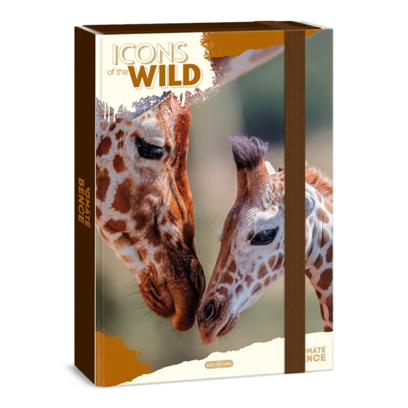 Ars Una A4 füzetbox Icons of the Wild-Giraffes (5505) 25