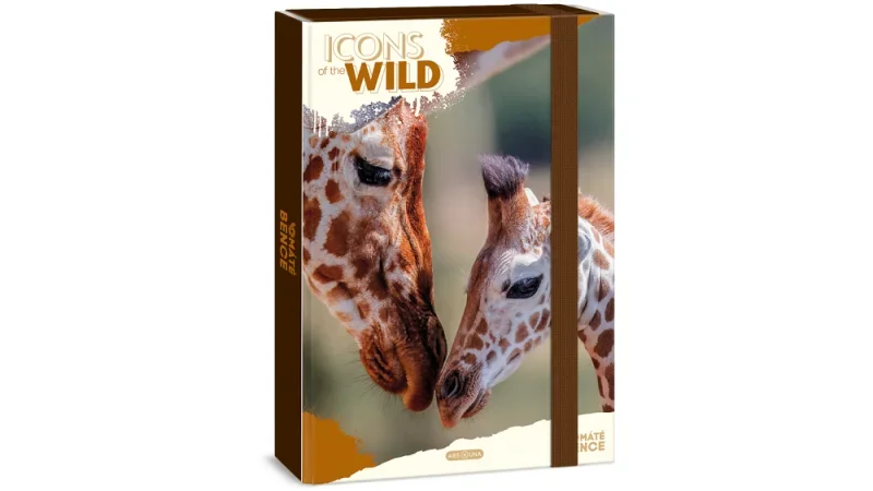 Ars Una A4 füzetbox Icons of the Wild-Giraffes (5505) 25