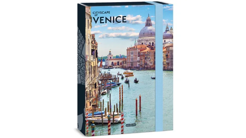 Ars Una A4 füzetbox Cityscape-Venice (5510) 25