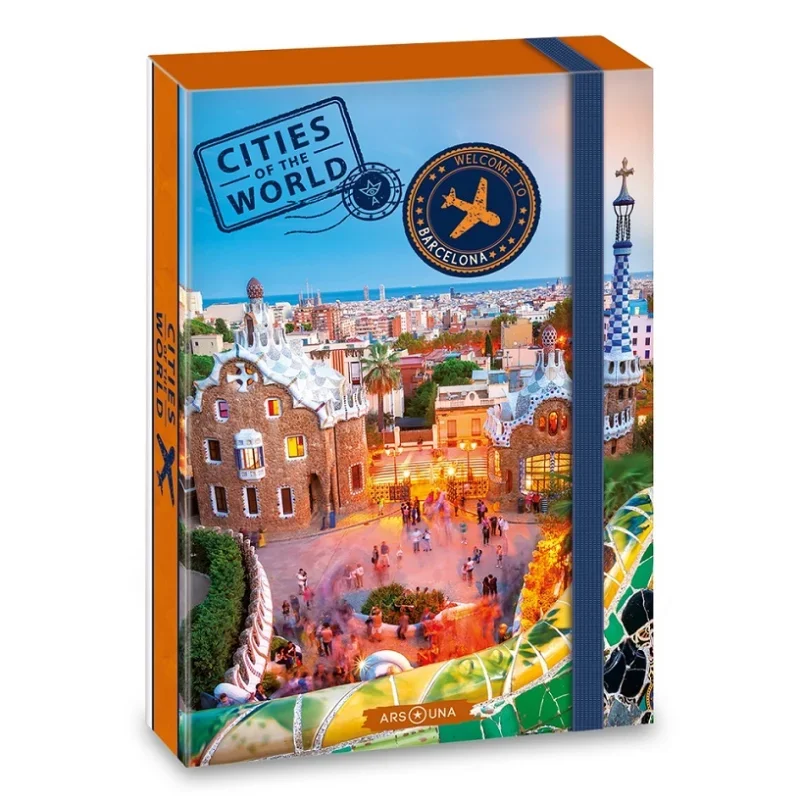 50862382 Ars Una A5 füzetbox Cities-Barcelona (5238) 22