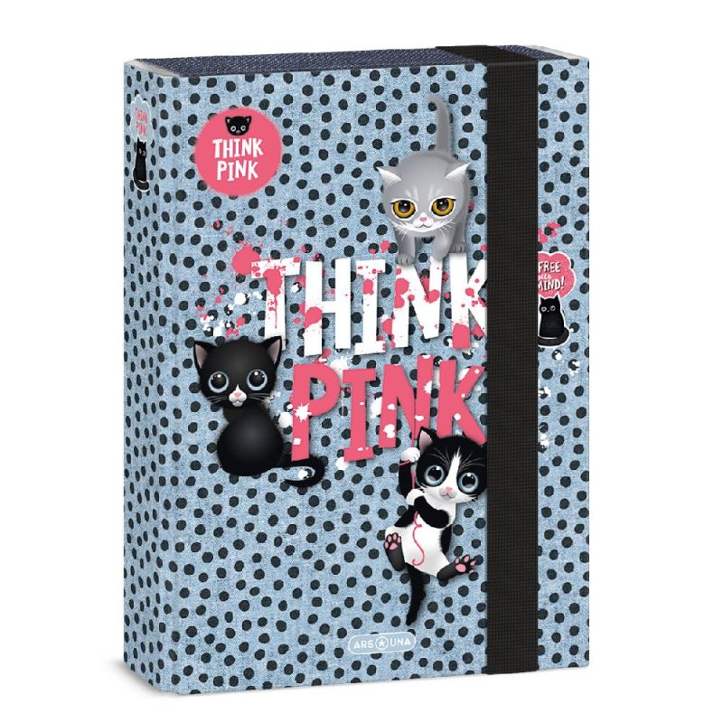 50862856 Ars Una A5 füzetbox Think-Pink (5285) 23