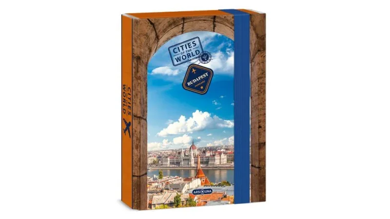 Ars Una A5 füzetbox Cities-Budapest (5311) 23