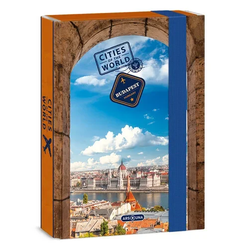 Ars Una A5 füzetbox Cities-Budapest (5311) 23