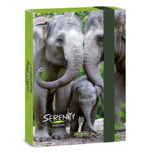 Ars Una A5 füzetbox Serenity-elephant (5333) 23