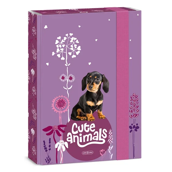 Ars Una A5 füzetbox Cute Animals-puppy (5369) 24