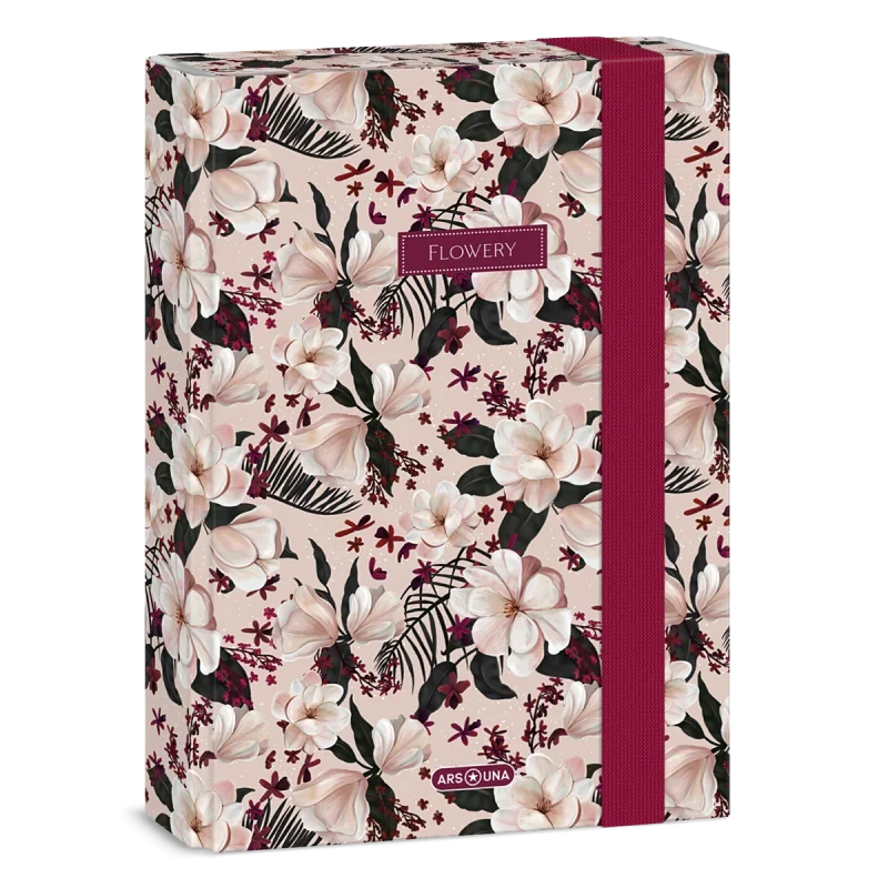 Ars Una A5 füzetbox Flowery pink (5375) 24