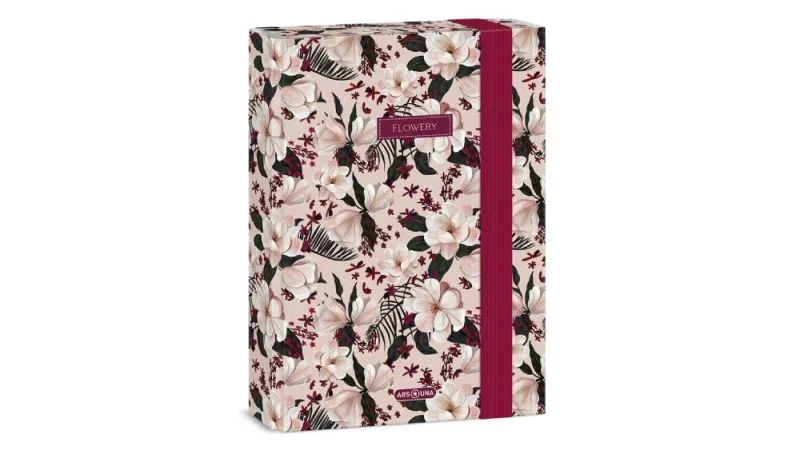 Ars Una A5 füzetbox Flowery pink (5375) 24