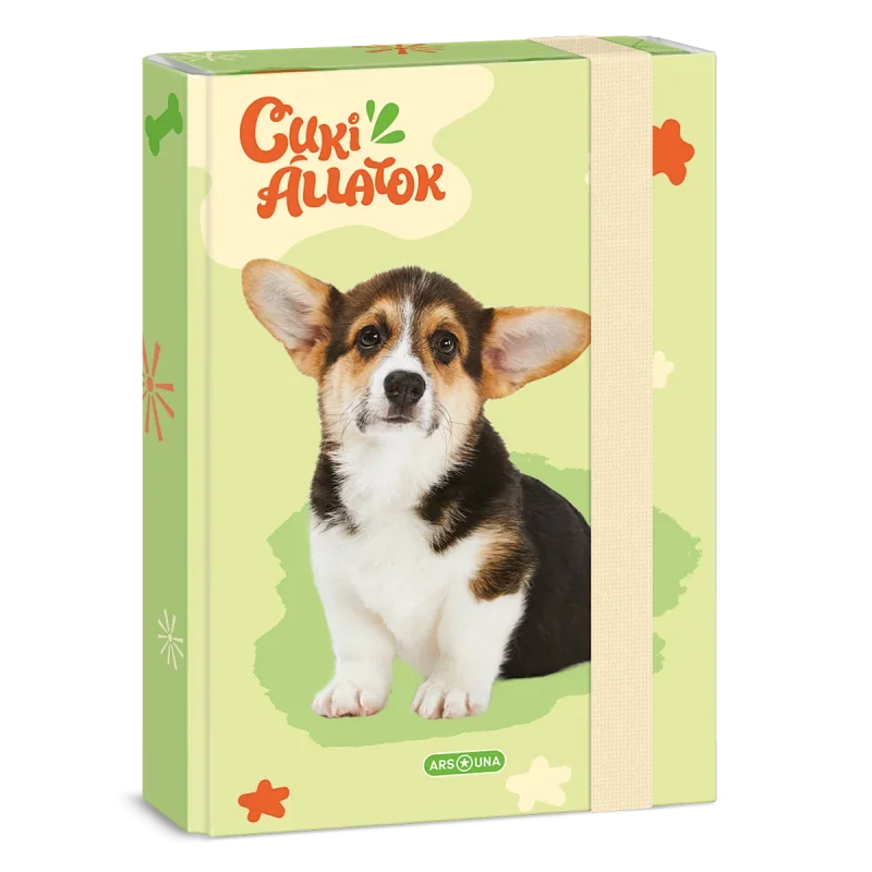 Ars Una A5 füzetbox Cuki-Welsh Corgi (5432) 24