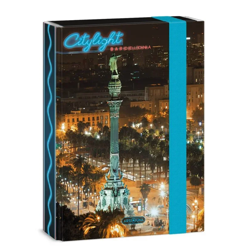 Ars Una A5 füzetbox City light-Barcelona (5441) 24