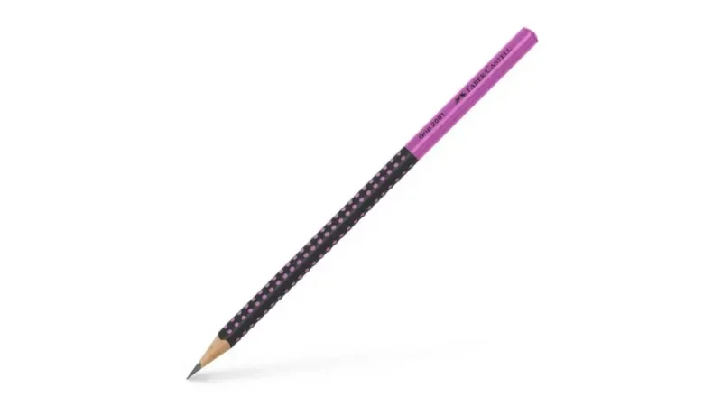 Faber-Castell Grafitceruza GRIP 2001 kéttónusú fekete/pink HB 2022