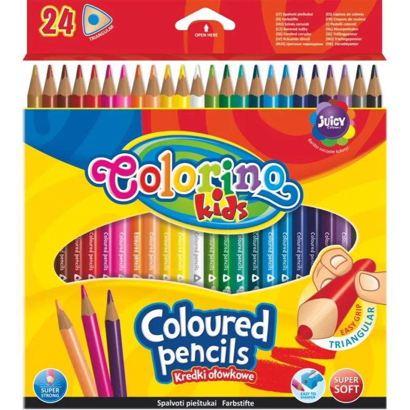 Colorino Kids trio 24db-os színesceruza készlet